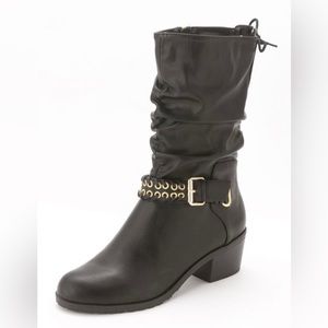 Thalia Sodi Women's Jannice Round Toe Mid Calf Boots